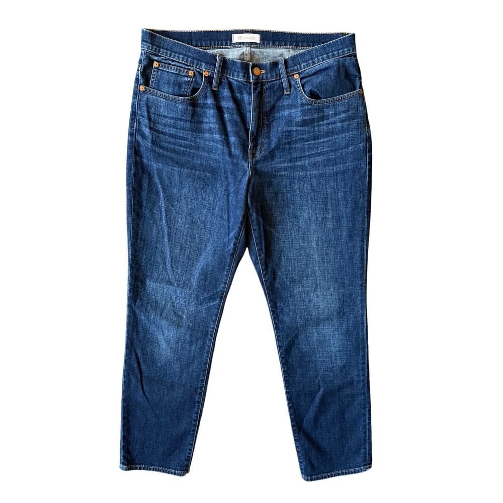Madewell Slim Boyjean in Medium Blue Size 31
